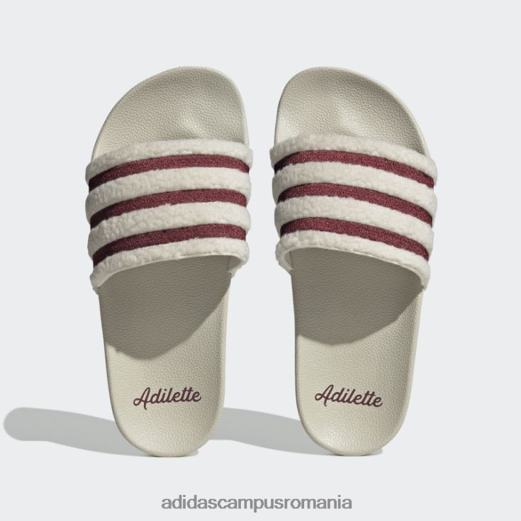 adidas campus romania adilette slides aluminiu femei aluminiu/rosu J266N215985