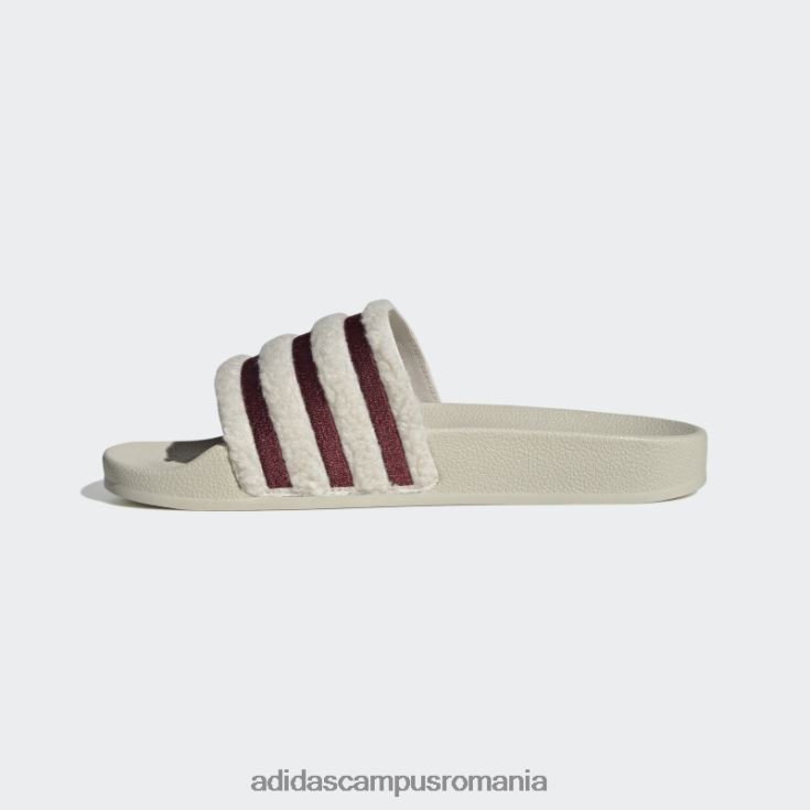 adidas campus romania adilette slides aluminiu femei aluminiu/rosu J266N215985