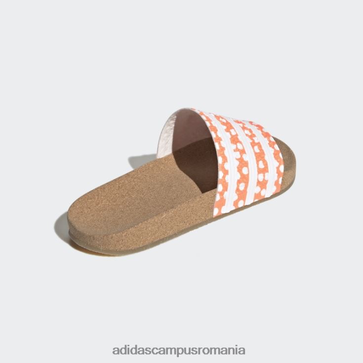 adidas campus romania adilette slides beam orange femei fascicul portocaliu/alb/gumă J266N216292