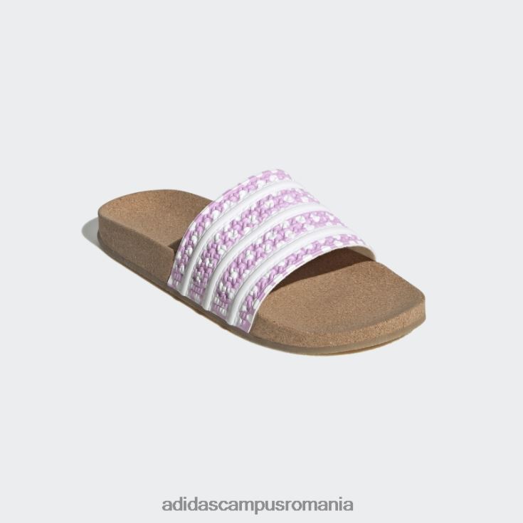 adidas campus romania adilette slides liliac femei liliac/alb/gumă J266N216256