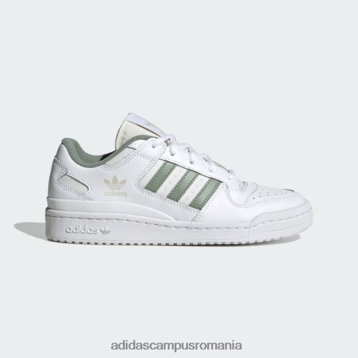adidas campus romania alb fierbinte forum low pantofi clasici femei alb/verde argintiu J266N22078
