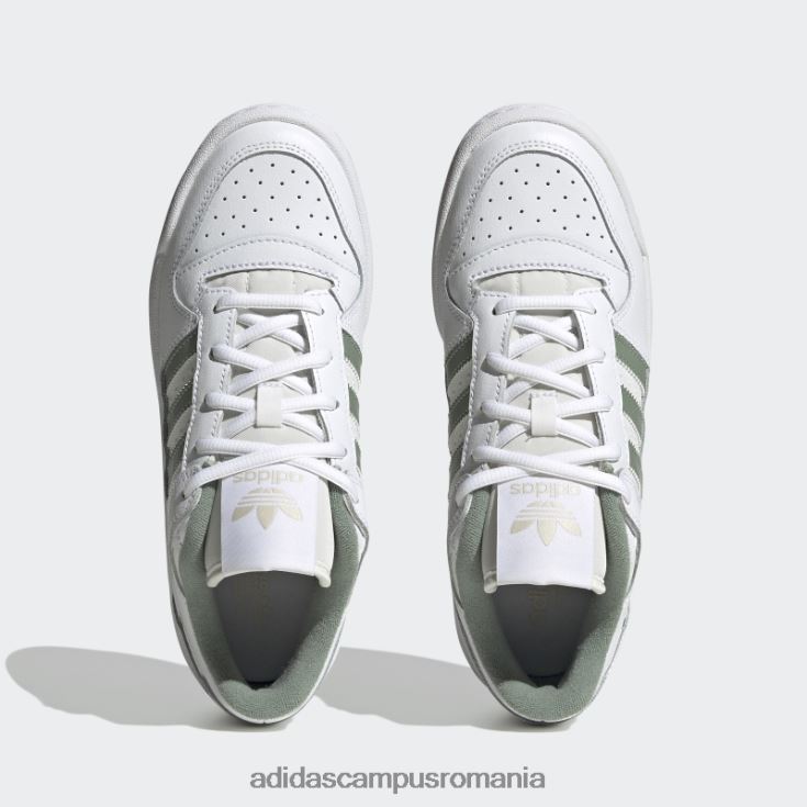adidas campus romania alb fierbinte forum low pantofi clasici femei alb/verde argintiu J266N22078