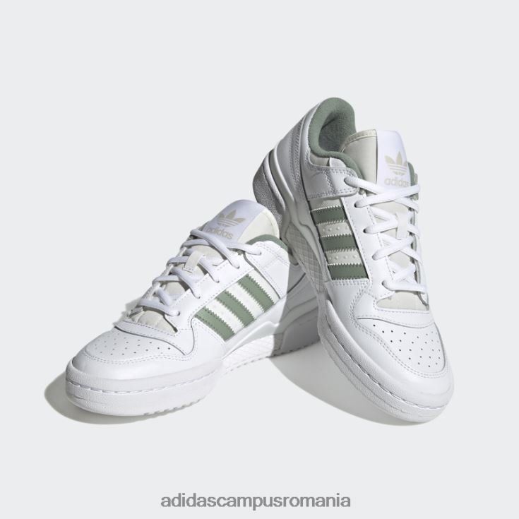 adidas campus romania alb fierbinte forum low pantofi clasici femei alb/verde argintiu J266N22078