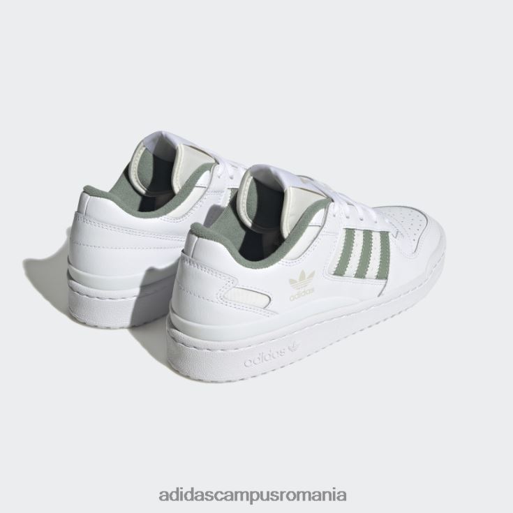 adidas campus romania alb fierbinte forum low pantofi clasici femei alb/verde argintiu J266N22078