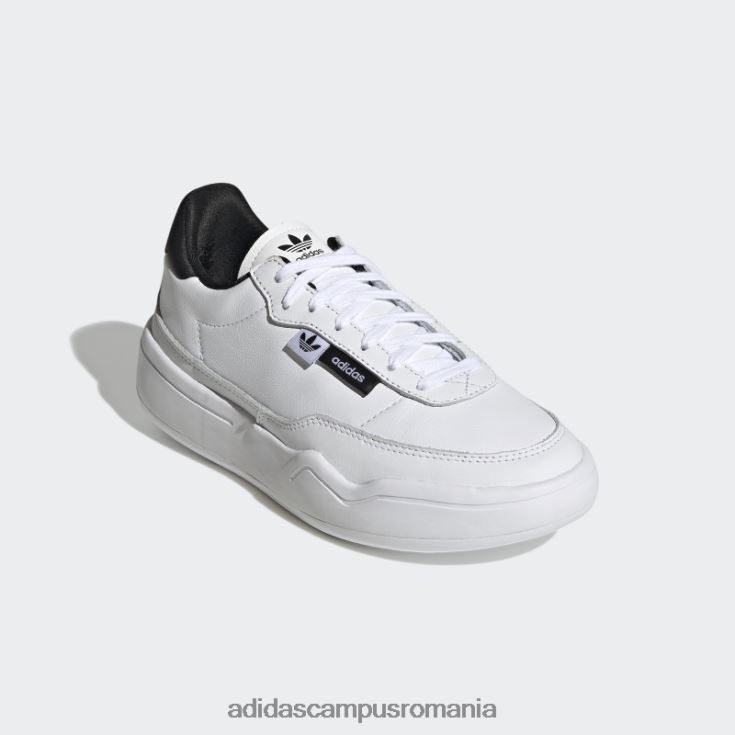 adidas campus romania alb-i pantofii de curte femei alb negru J266N22200