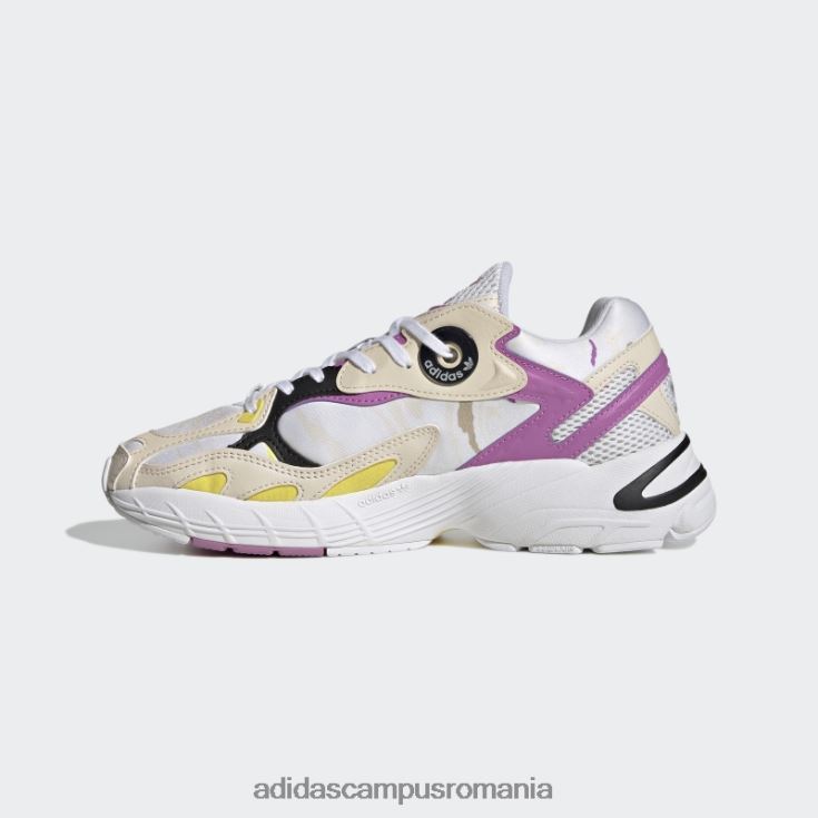 adidas campus romania astir thebe magugu pantofi albi femei alb/liliac/argintiu J266N215980