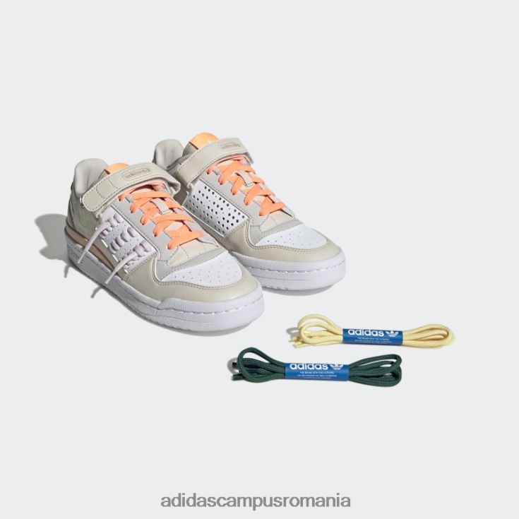 adidas campus romania bliss forum pantofi jos femei alb/beatitudine/gri J266N28645