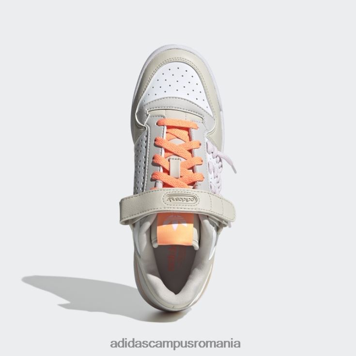 adidas campus romania bliss forum pantofi jos femei alb/beatitudine/gri J266N28645