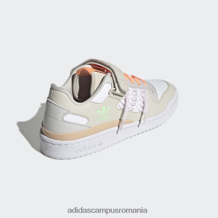 adidas campus romania bliss forum pantofi jos femei alb/beatitudine/gri J266N28645