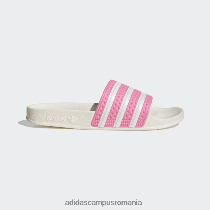adidas campus romania diapozitive adilette albe femei roz/alb J266N28732