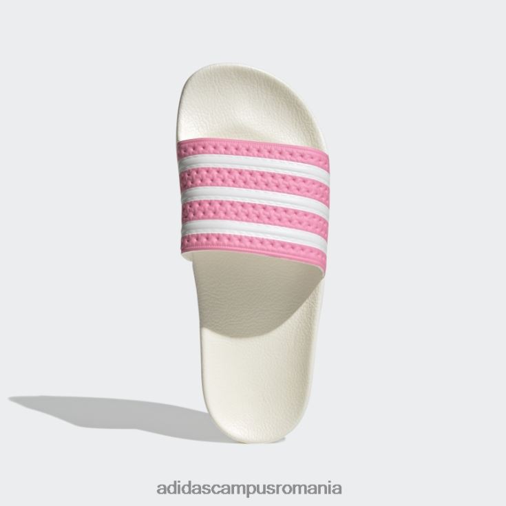 adidas campus romania diapozitive adilette albe femei roz/alb J266N28732