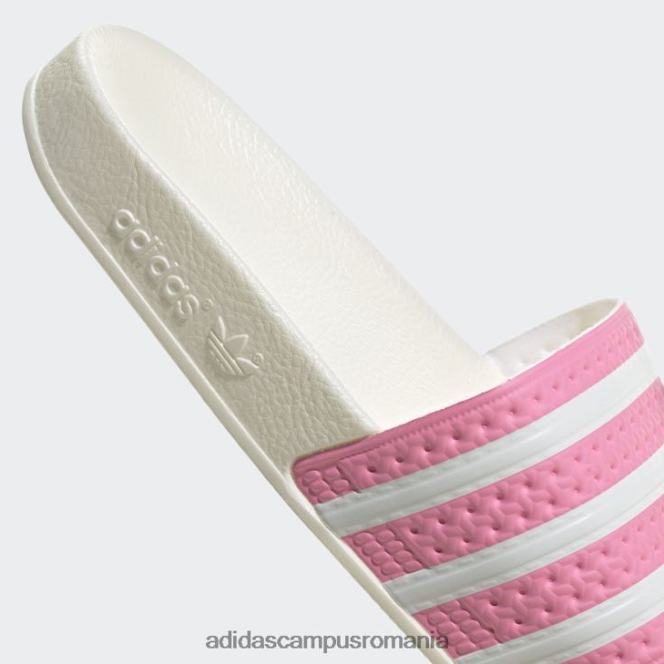 adidas campus romania diapozitive adilette albe femei roz/alb J266N28732