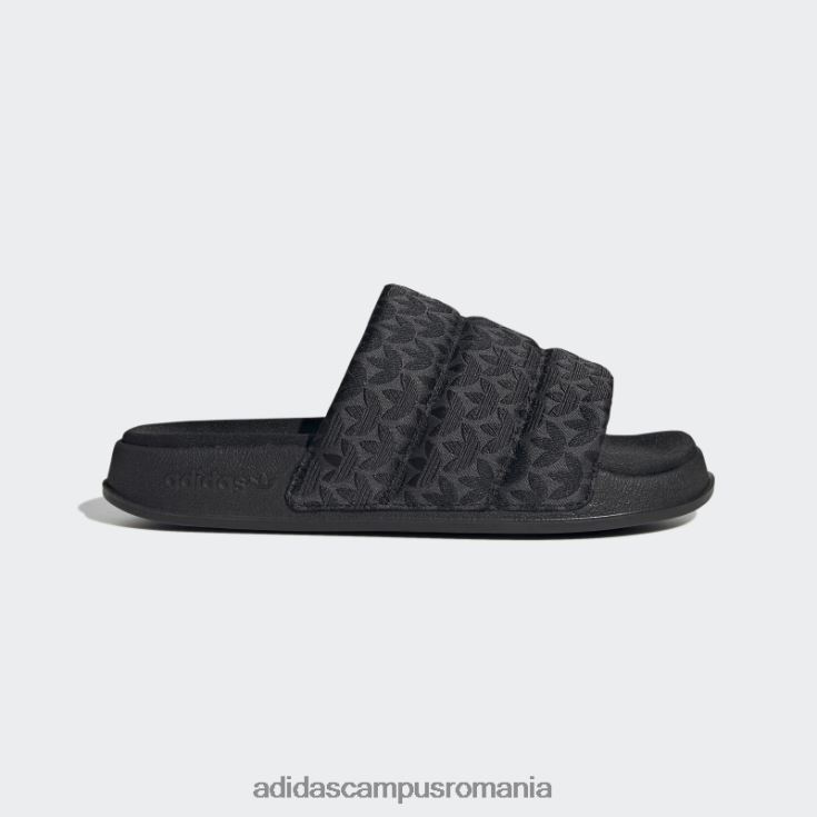 adidas campus romania diapozitive negre adilette esentiale femei negru J266N28362
