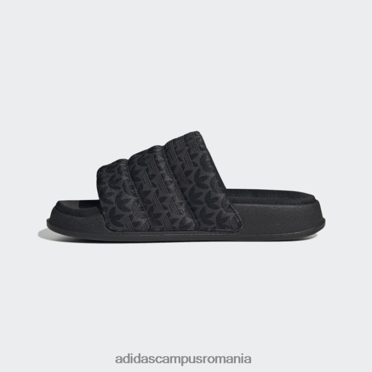 adidas campus romania diapozitive negre adilette esentiale femei negru J266N28362