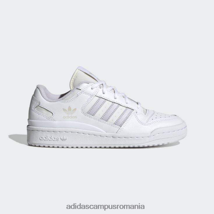 adidas campus romania fashion alb forum low pantofi clasici femei zori alb/argintii J266N215889