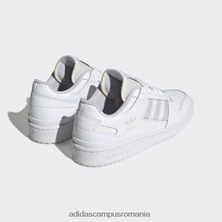 adidas campus romania fashion alb forum low pantofi clasici femei zori alb/argintii J266N215889