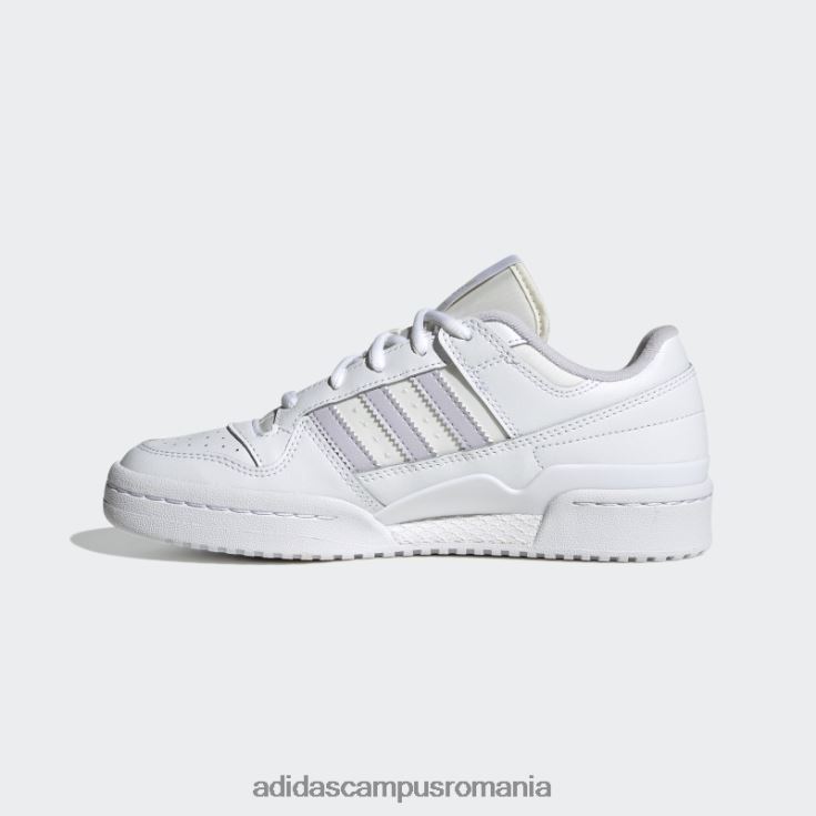 adidas campus romania fashion alb forum low pantofi clasici femei zori alb/argintii J266N215889