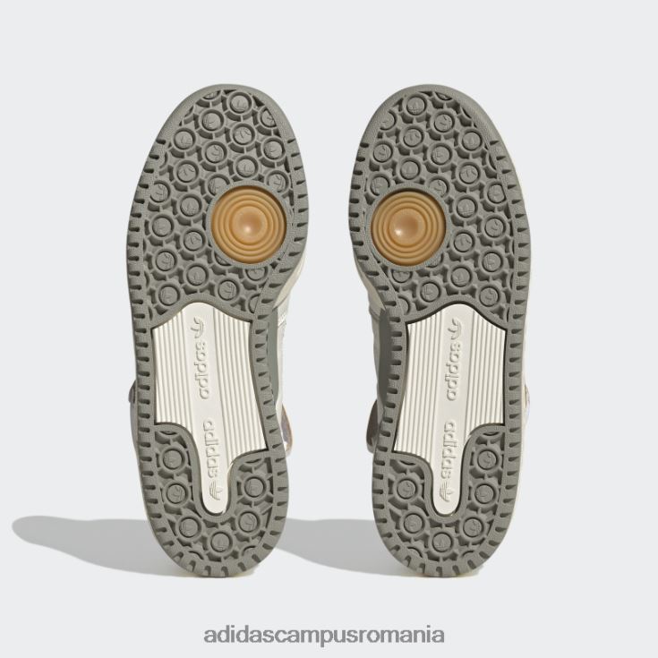 adidas campus romania forum 84 hi pantofi albi femei pietriș alb/argintiu J266N28564
