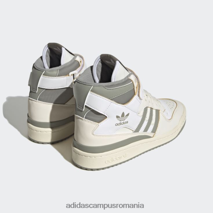 adidas campus romania forum 84 hi pantofi albi femei pietriș alb/argintiu J266N28564