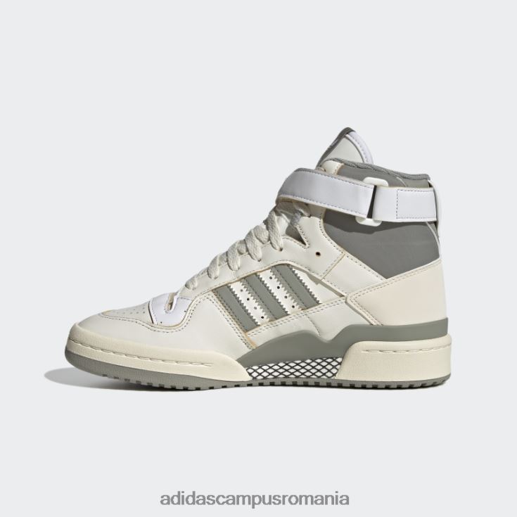 adidas campus romania forum 84 hi pantofi albi femei pietriș alb/argintiu J266N28564