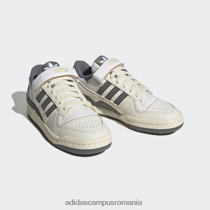adidas campus romania forum 84 pantofi jos gri femei alb/gri J266N28632