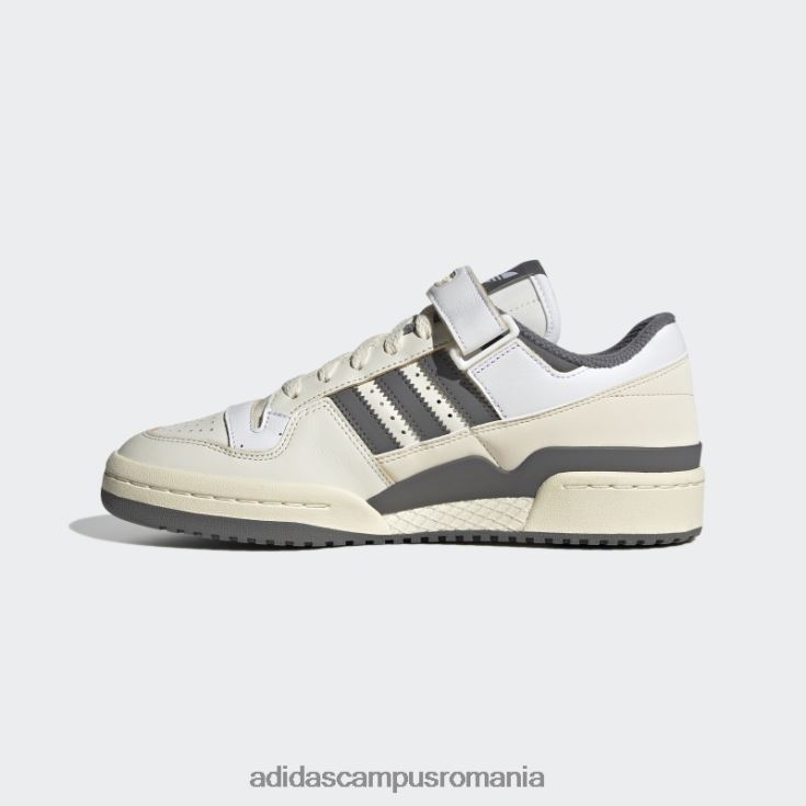 adidas campus romania forum 84 pantofi jos gri femei alb/gri J266N28632