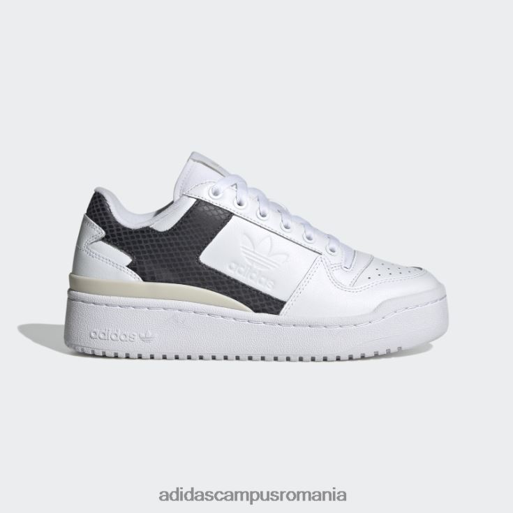 adidas campus romania forum bold pantofi aluminiu femei alb/aluminiu J266N28333