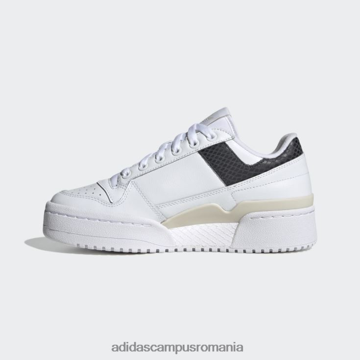 adidas campus romania forum bold pantofi aluminiu femei alb/aluminiu J266N28333