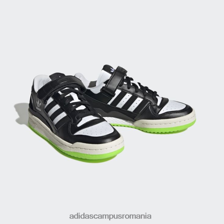 adidas campus romania forum pantofi jos negri femei alb negru J266N216153