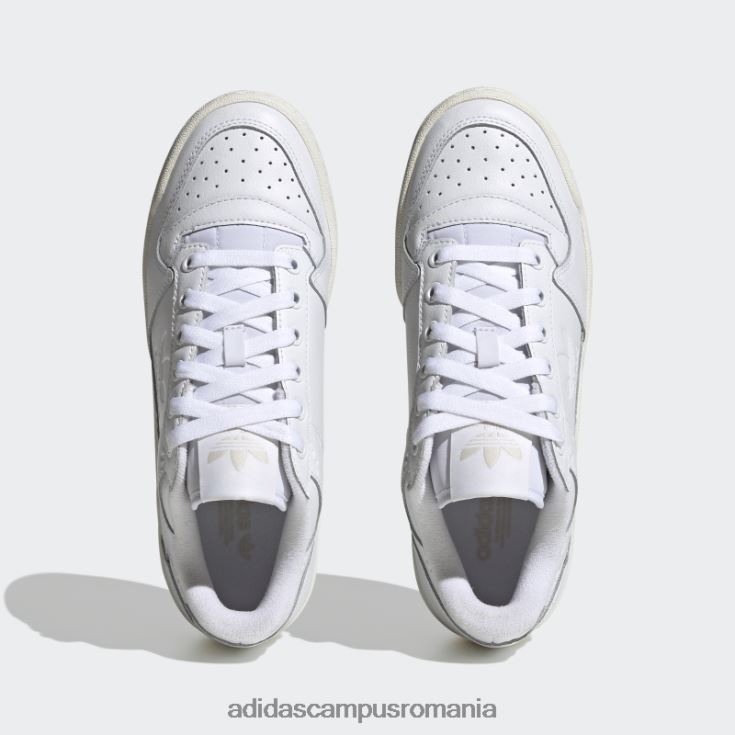 adidas campus romania forum pantofi îndrăzneți albi femei alb J266N28327
