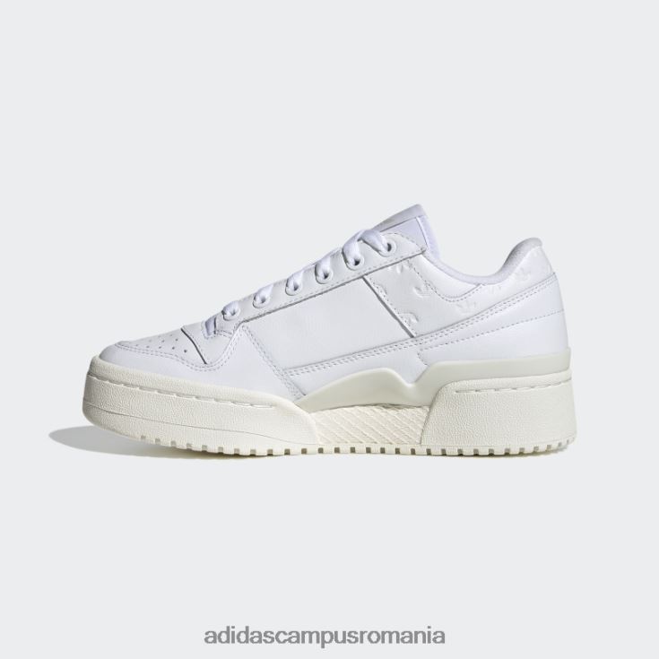 adidas campus romania forum pantofi îndrăzneți albi femei alb J266N28327