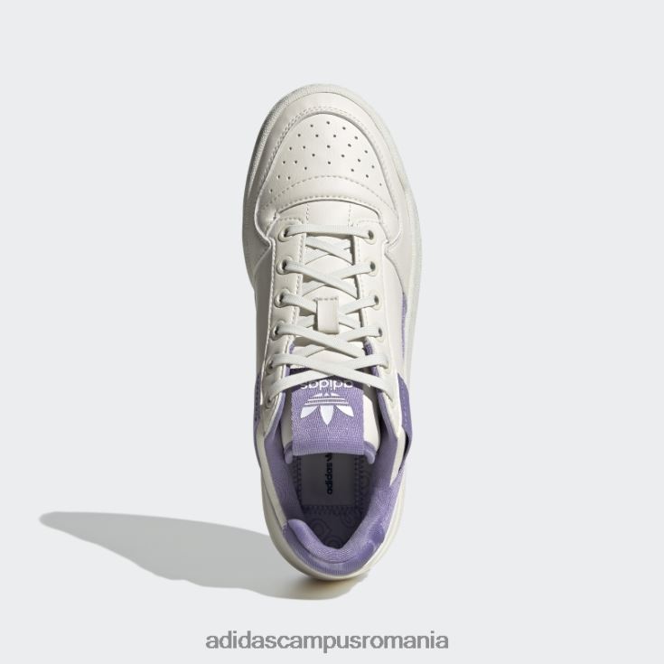 adidas campus romania forum pantofi îndrăzneți nuanță albă femei nuanță albă/liliac J266N28802