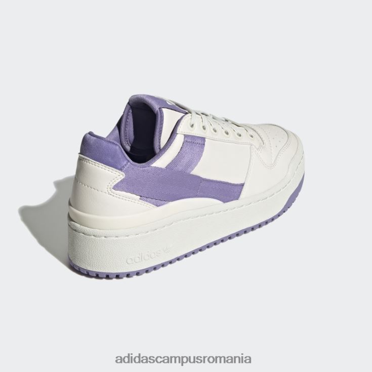 adidas campus romania forum pantofi îndrăzneți nuanță albă femei nuanță albă/liliac J266N28802