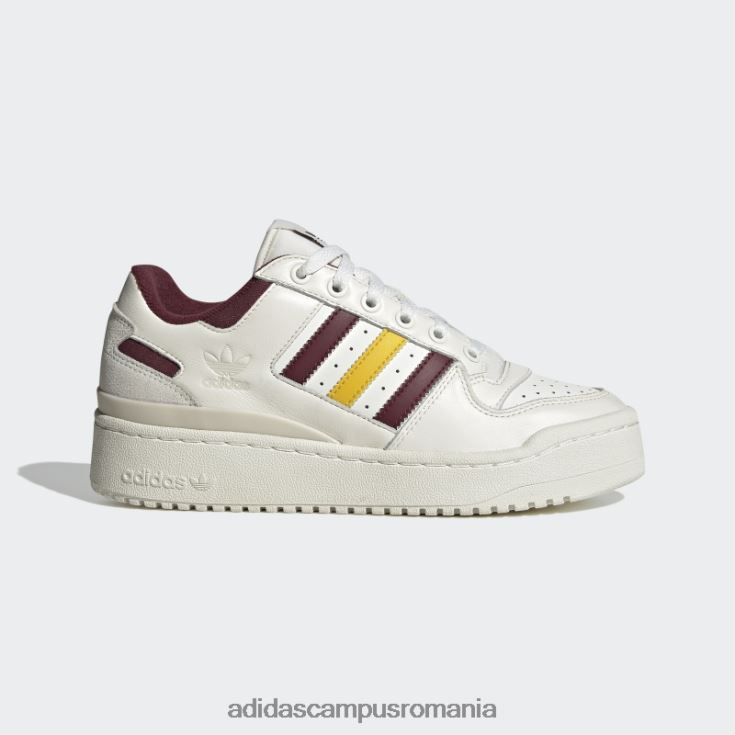 adidas campus romania forum pantofi îndrăzneți roșii femei alb/rosu/aluminiu J266N28423