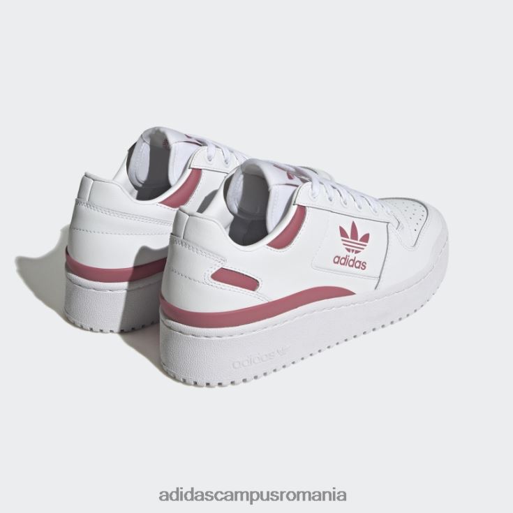 adidas campus romania forum pantofi roz îndrăzneți femei alb/roz J266N215920