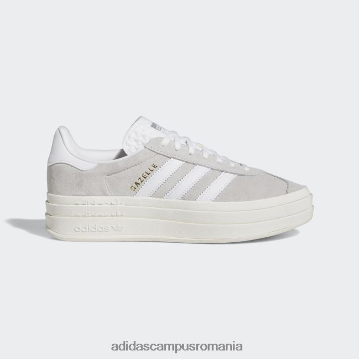 adidas campus romania gazelle bold pantofi gri femei gri/alb J266N22054