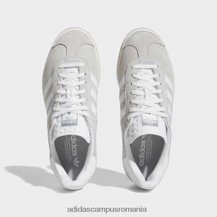 adidas campus romania gazelle bold pantofi gri femei gri/alb J266N22054