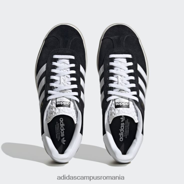 adidas campus romania gazelle bold pantofi negri femei alb negru J266N28425