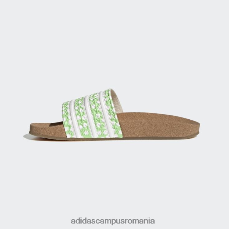 adidas campus romania glory mint adilette sandale adidas femei glorie mentă/alb/gumă J266N216221