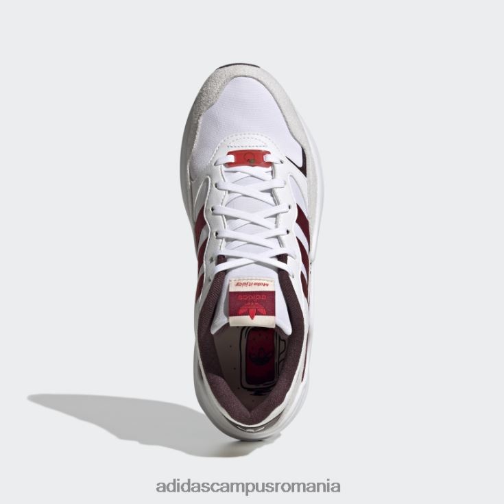 adidas campus romania maroon retropy adisuper ei vegan pantofi moda femei alb/visiniu/maro J266N23094