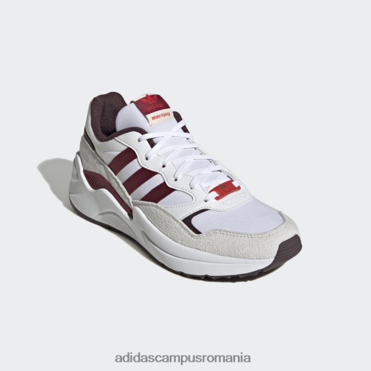 adidas campus romania maroon retropy adisuper ei vegan pantofi moda femei alb/visiniu/maro J266N23094