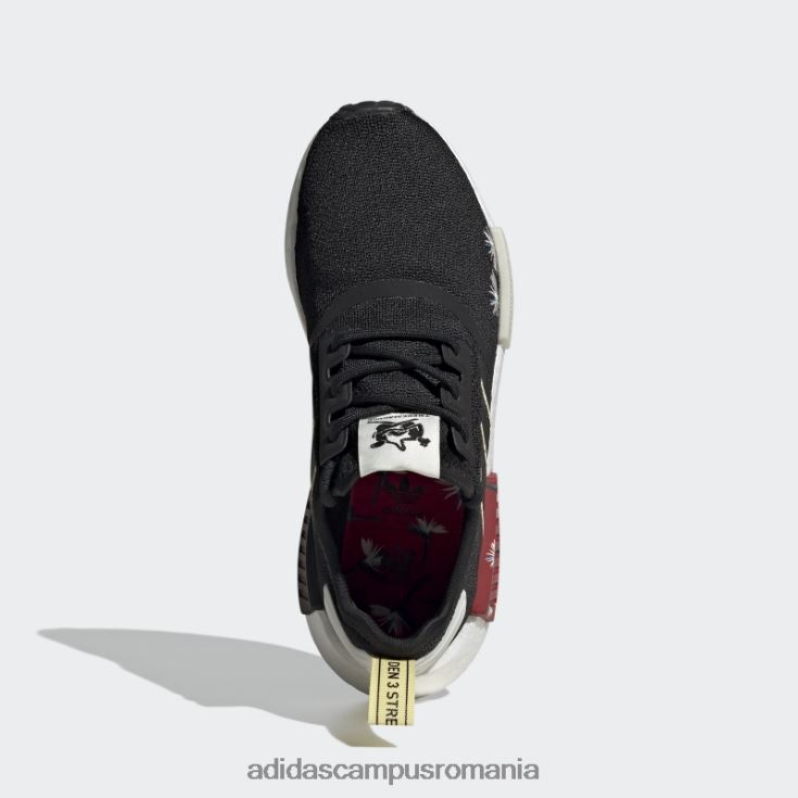 adidas campus romania nmd-r1 thebe magugu pantofi negri femei negru/galben/rosu J266N28653