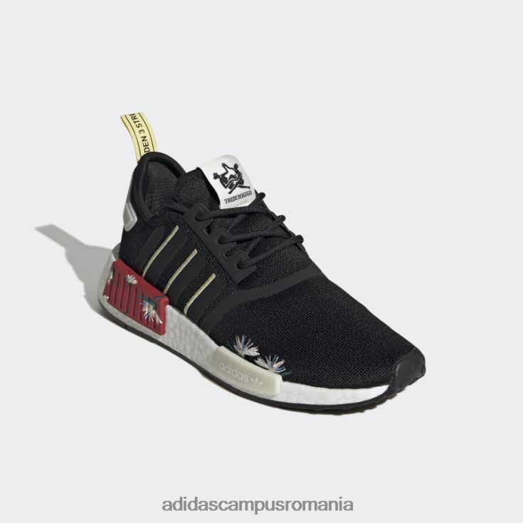 adidas campus romania nmd-r1 thebe magugu pantofi negri femei negru/galben/rosu J266N28653