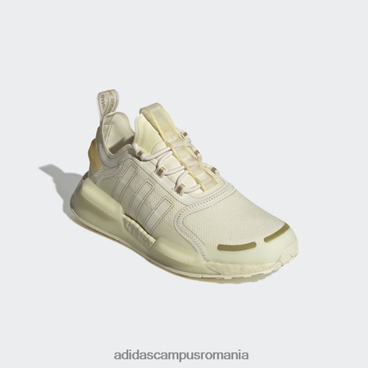 adidas campus romania nmd-v3 pantofi nisip femei nisip/maro cretos/alb J266N216297