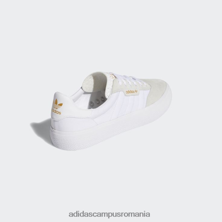 adidas campus romania pantofi 3mc albi femei alb/auriu metalic J266N216154