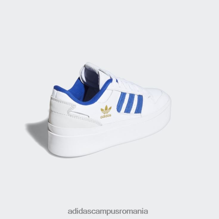 adidas campus romania pantofi albi forum excelent femei alb/albastru/auriu metalic J266N21966