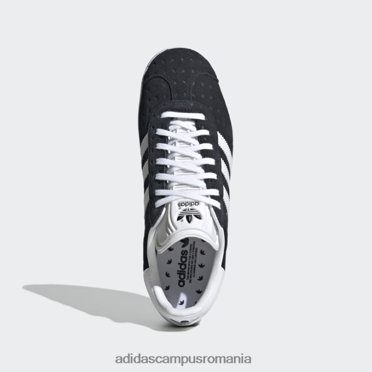 adidas campus romania pantofi albi gazelle femei alb negru J266N215859