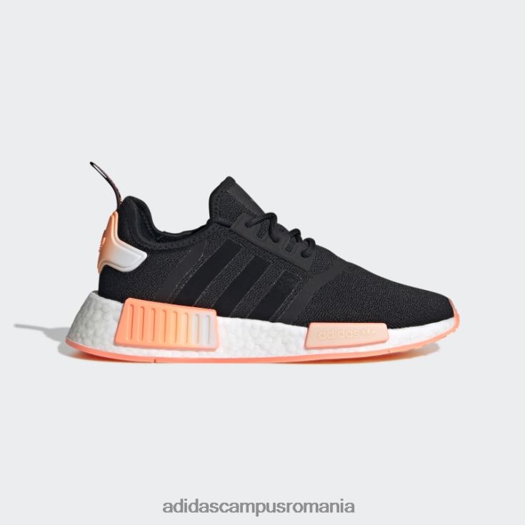 adidas campus romania pantofi albi nmd-r1 eleganti femei negru/portocaliu fascicul/alb J266N216248