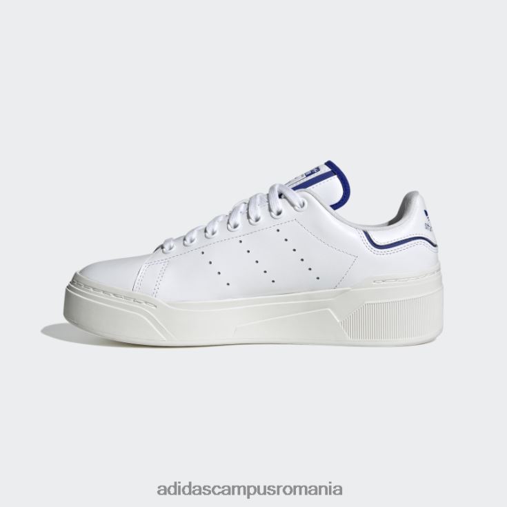 adidas campus romania pantofi albi stan smith excelente 2b femei alb/albastru J266N215940