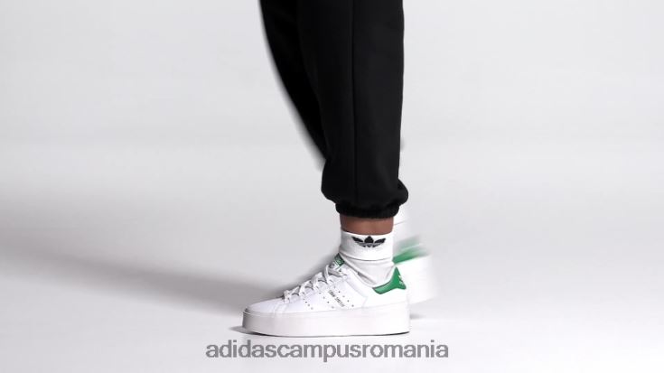 adidas campus romania pantofi albi stan smith excelenti femei alb/verde J266N28302
